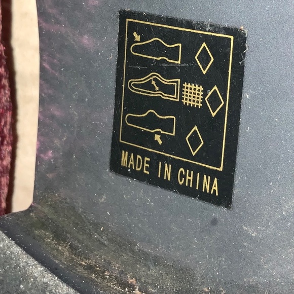 Amali Barnes metallic sparkle glitter pink slip on loafers Sz 9.5 - Picture 6 of 7